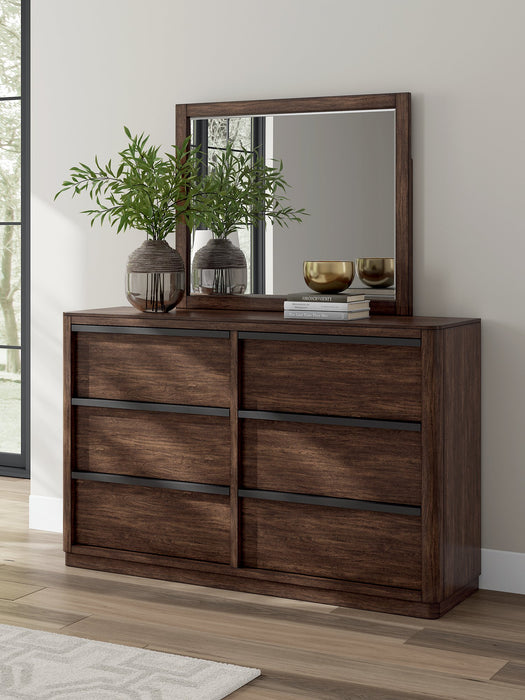 Dilenno Dresser and Mirror - Dow Furniture (ME)
