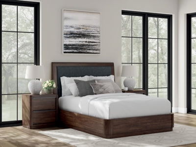 Dilenno Upholstered Bed - Dow Furniture (ME)