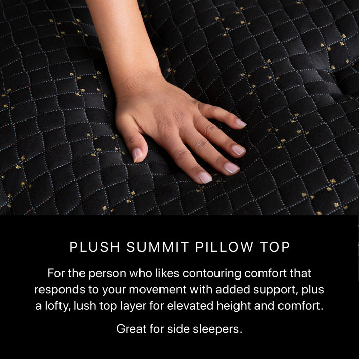Beautyrest Black Series Four Plush Summit Pillow Top Mattress - Dow Furniture (ME)