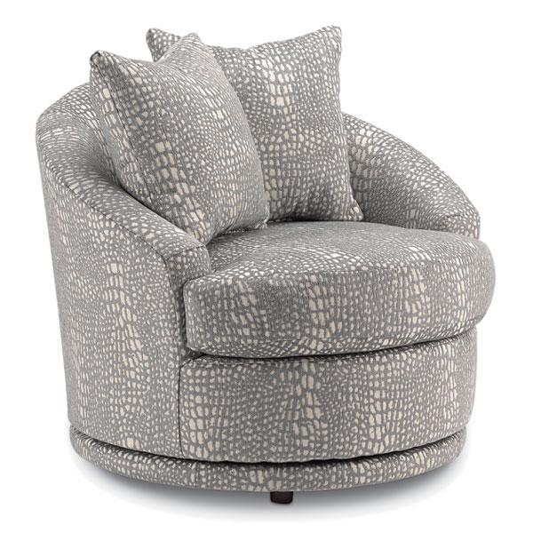 ALANNA SWIVEL CHAIR- 2928R - Dow Furniture (ME)