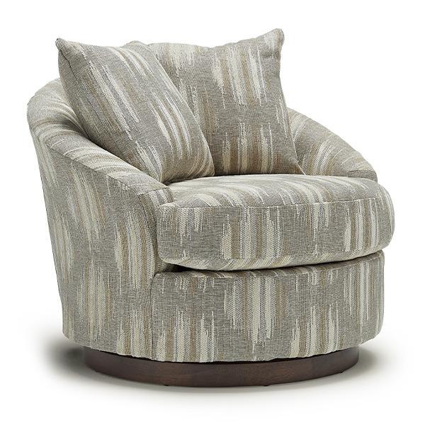 ALANNA SWIVEL CHAIR- 2928 - Dow Furniture (ME)