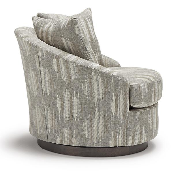 ALANNA SWIVEL CHAIR- 2928R - Dow Furniture (ME)