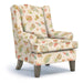 AMELIA WING CHAIR- 0190DW - Dow Furniture (ME)