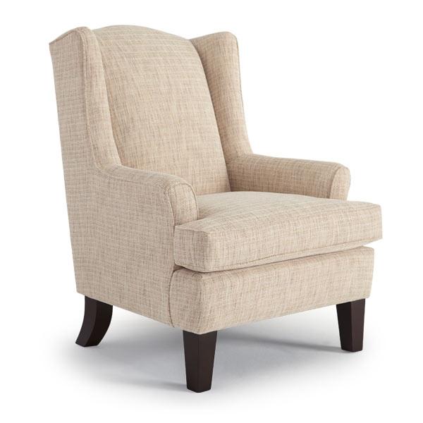 ANDREA WING CHAIR- 0170R - Dow Furniture (ME)