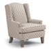 ANDREA WING CHAIR- 0170E - Dow Furniture (ME)