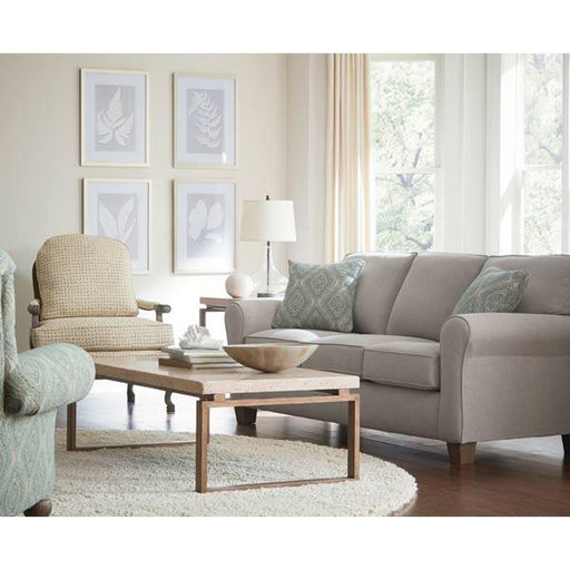 ANNABEL COLLECTION STATIONARY SOFA W/2 PILLOWS- S80R - Dow Furniture (ME)