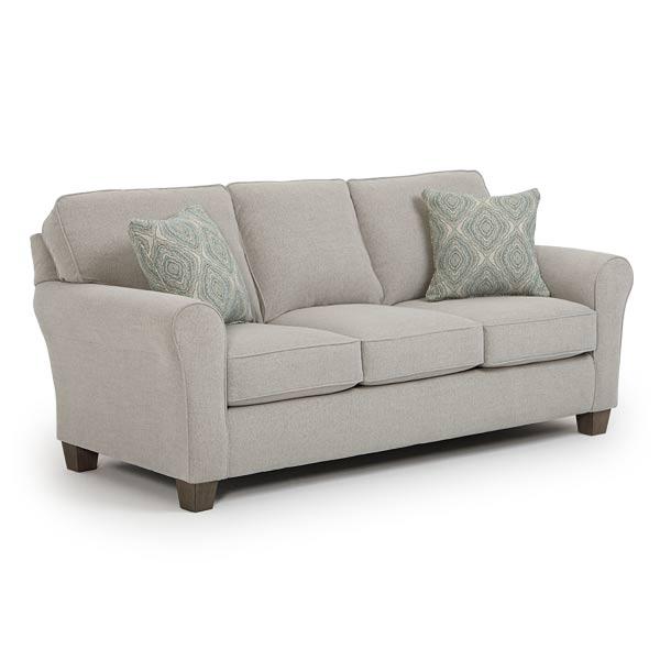 ANNABEL COLLECTION STATIONARY SOFA W/2 PILLOWS- S80DW - Dow Furniture (ME)