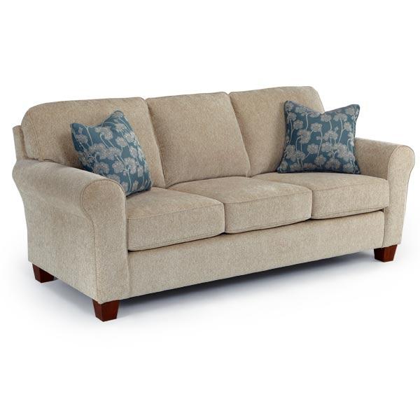ANNABEL COLLECTION STATIONARY SOFA W/2 PILLOWS- S80E - Dow Furniture (ME)