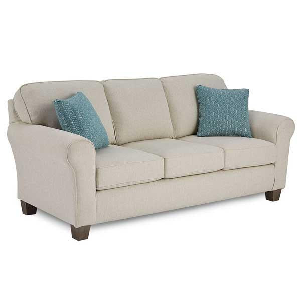 ANNABEL COLLECTION STATIONARY SOFA W/2 PILLOWS- S80R - Dow Furniture (ME)