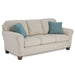 ANNABEL COLLECTION STATIONARY SOFA W/2 PILLOWS- S80E - Dow Furniture (ME)