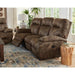 ARIAL COLLECTION POWER HEAD TILT RECLINING CONVERSATION SOFA- U660RZ4 - Dow Furniture (ME)