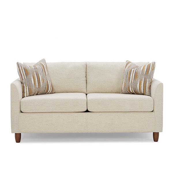 BAYMENT COLLECTION STATIONARY SOFA QUEEN SLEEPER- S13QDW - Dow Furniture (ME)
