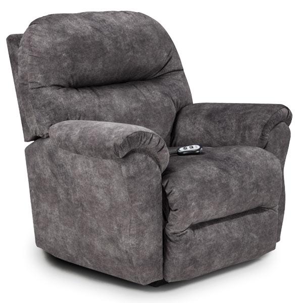 BODIE LEATHER POWER ROCKER RECLINER- 8NP17LU - Dow Furniture (ME)