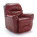 BODIE LEATHER ROCKER RECLINER- 8NW17LU - Dow Furniture (ME)