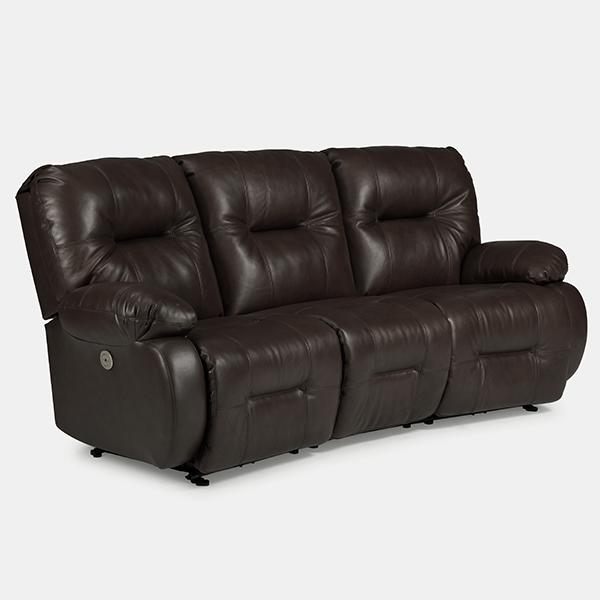 BRINLEY COLLECTION SPACE SAVER CONVERSATION SOFA- U700RA4 - Dow Furniture (ME)