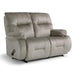BRINLEY LOVESEAT POWER ROCKING CONSOLE LOVESEAT- L700RQ7 - Dow Furniture (ME)