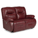 BRINLEY LOVESEAT LEATHER SPACE SAVER LOVESEAT- L700CA4 - Dow Furniture (ME)