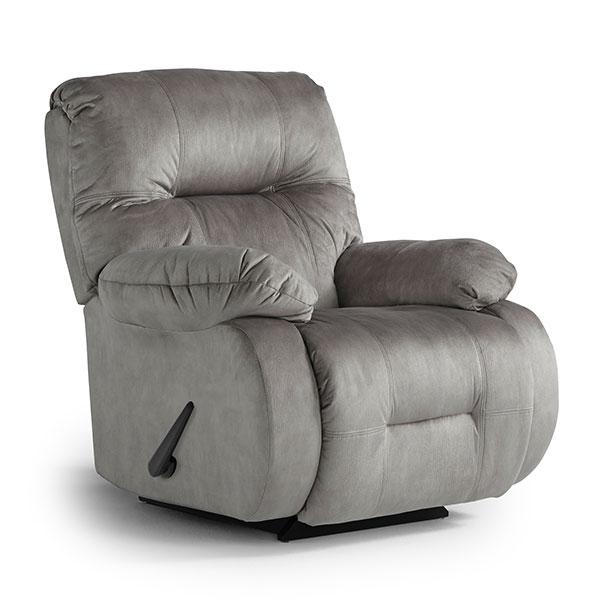 BRINLEY LEATHER SWIVEL GLIDER RECLINER- 8MW85LV