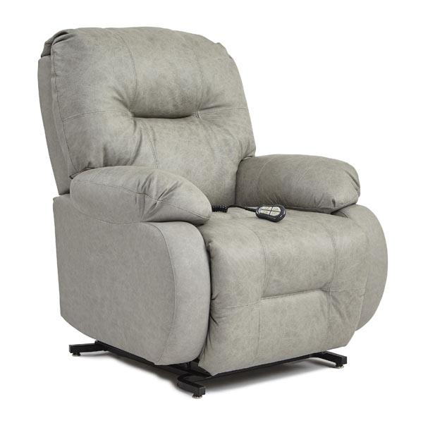 BRINLEY LEATHER POWER SWIVEL GLIDER RECLINER- 8MP85LU - Dow Furniture (ME)