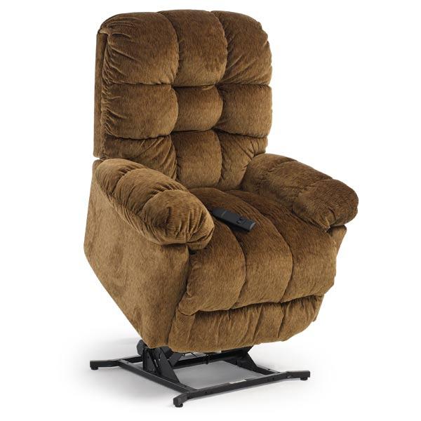 BROSMER LEATHER POWER SWIVEL GLIDER RECLINER- 9MP85-1LV