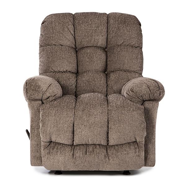 BROSMER LEATHER POWER ROCKER RECLINER- 9MP87-1LV - Dow Furniture (ME)