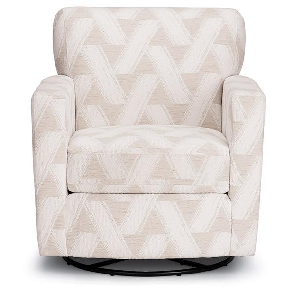 CAROLY SWIVEL CHAIR- 2818 - Dow Furniture (ME)