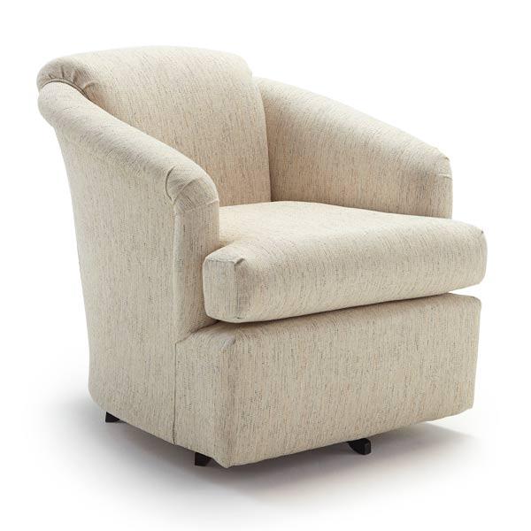 CASS SWIVEL CHAIR- 2568-1 - Dow Furniture (ME)