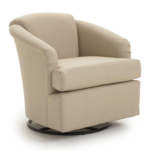 CASS SWIVEL CHAIR- 2568-1 - Dow Furniture (ME)