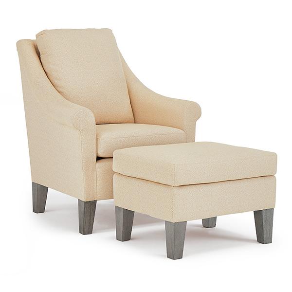 CHARMES CLUB CHAIR- 2040R - Dow Furniture (ME)