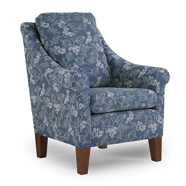 CHARMES CLUB CHAIR- 2040E - Dow Furniture (ME)