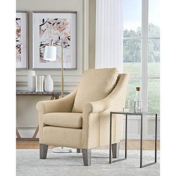 CHARMES CLUB CHAIR- 2040R - Dow Furniture (ME)