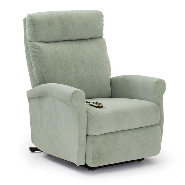 CODIE LEATHER SWIVEL GLIDER RECLINER- 1A05LU - Dow Furniture (ME)