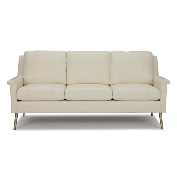 DACEY COLLECTION LEATHER STATIONARY SOFA- S11ELU - Dow Furniture (ME)