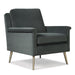 DACEY LEATHER CLUB CHAIR- C11RLU - Dow Furniture (ME)
