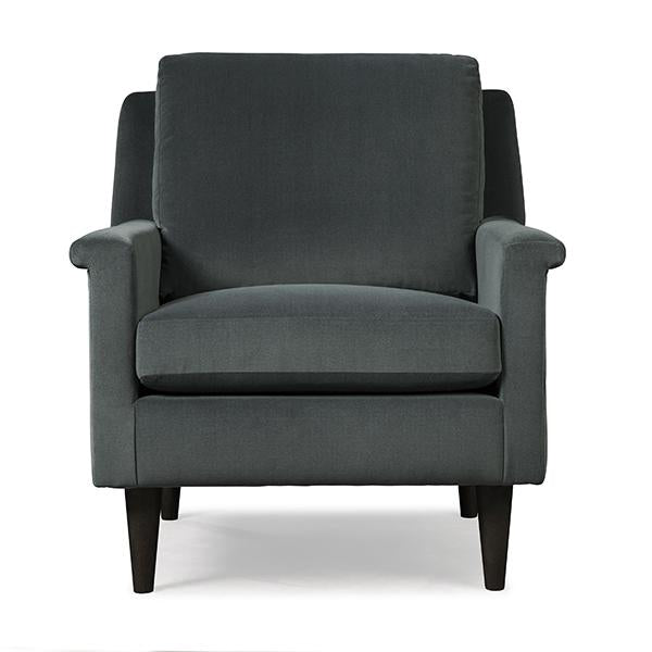 DACEY LEATHER CLUB CHAIR- C11RLU - Dow Furniture (ME)