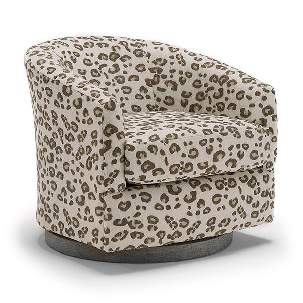 ENNELY SWIVEL CHAIR- 2128R - Dow Furniture (ME)