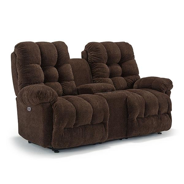 EVERLASTING LOVESEAT ROCKING CONSOLE LOVESEAT- L515RC7 - Dow Furniture (ME)