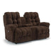 EVERLASTING LOVESEAT POWER ROCKING CONSOLE LOVESEAT- L515RQ7 - Dow Furniture (ME)