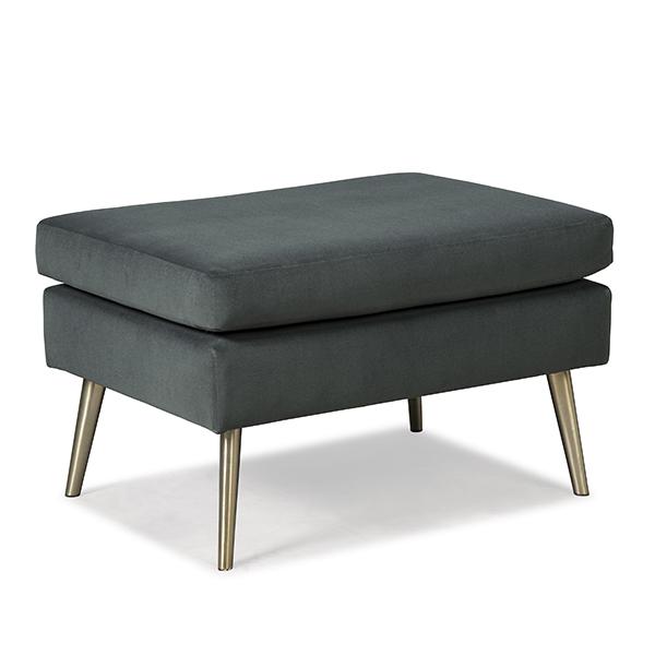 F10 LEATHER OTTOMAN- F10DWLU - Dow Furniture (ME)
