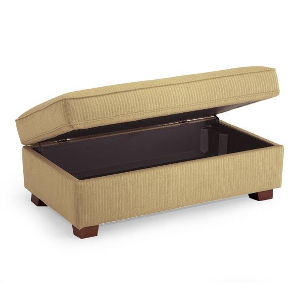 F16 STORAGE OTTOMAN- F16HDW - Dow Furniture (ME)