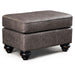 F64 LEATHER OTTOMAN- F64DWLU - Dow Furniture (ME)