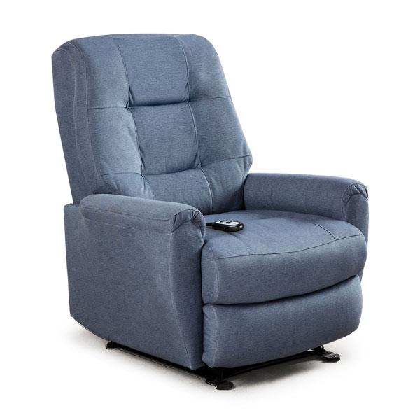 FELICIA LEATHER SWIVEL GLIDER RECLINER- 2A75LV