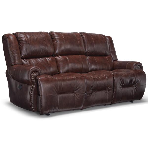 GENET COLLECTION POWER RECLINING SOFA W/ FOLD DOWN TABLE- S960RP4 - Dow Furniture (ME)