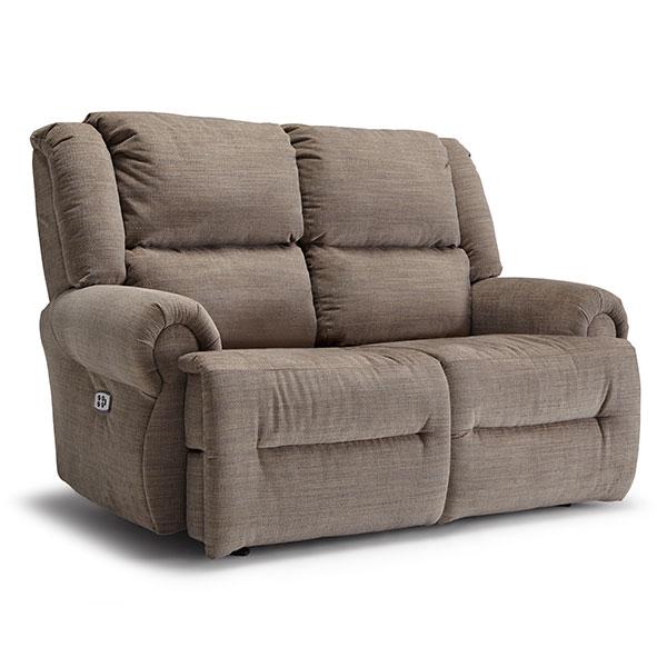 GENET LOVESEAT POWER HEAD TILT SPACE SAVER CONSOLE LOVESEAT - L960RY4 - Dow Furniture (ME)