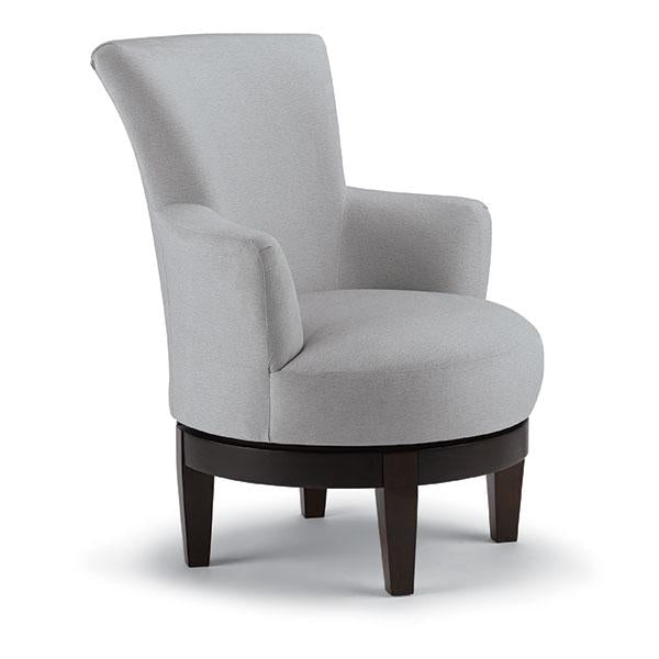 JUSTINE SWIVEL CHAIR- 2968E - Dow Furniture (ME)
