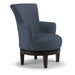 JUSTINE SWIVEL CHAIR- 2968E - Dow Furniture (ME)