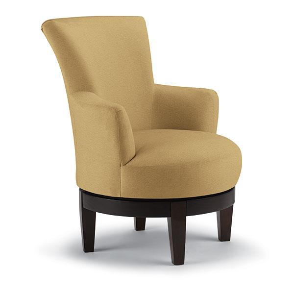 JUSTINE SWIVEL CHAIR- 2968DW - Dow Furniture (ME)