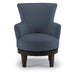 JUSTINE SWIVEL CHAIR- 2968R - Dow Furniture (ME)