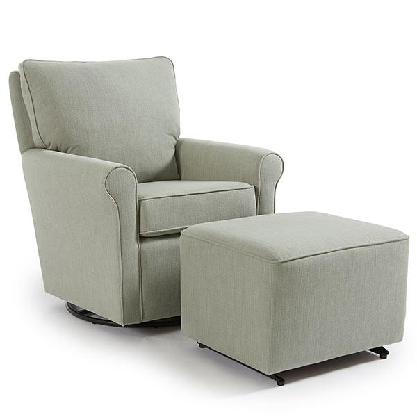 KACEY SWIVEL GLIDER- 5027 - Dow Furniture (ME)