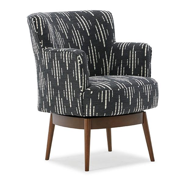 KELIDA SWIVEL CHAIR- 1048R - Dow Furniture (ME)